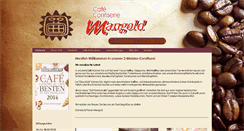 Desktop Screenshot of cafe-mangold.de